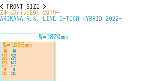 #Z4 sDrive20i 2019- + ARIKANA R.S. LINE E-TECH HYBRID 2022-